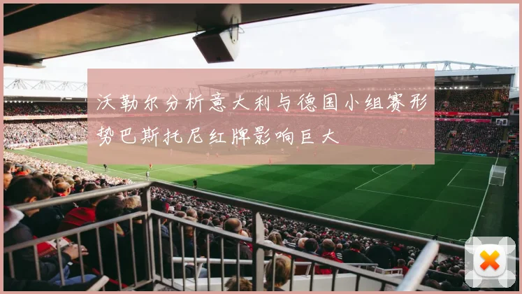 沃勒尔分析意大利与德国小组赛形势巴斯托尼红牌影响巨大