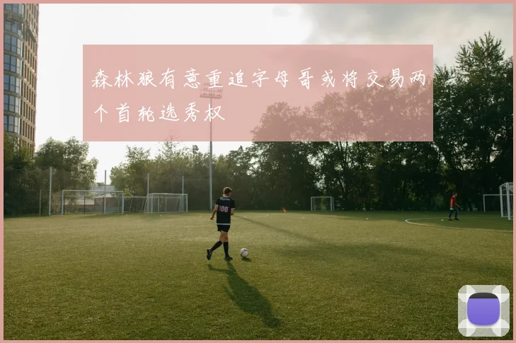森林狼有意重追字母哥或将交易两个首轮选秀权
